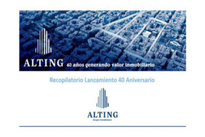 Alting Grupo Inmobiliario 40 aniversario blog