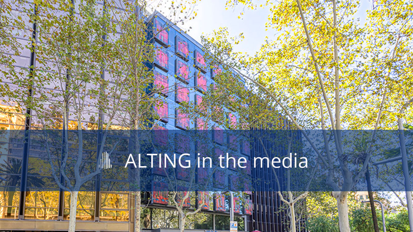 Alting acquieres 2 prime offices buildings in Barcelona in the media