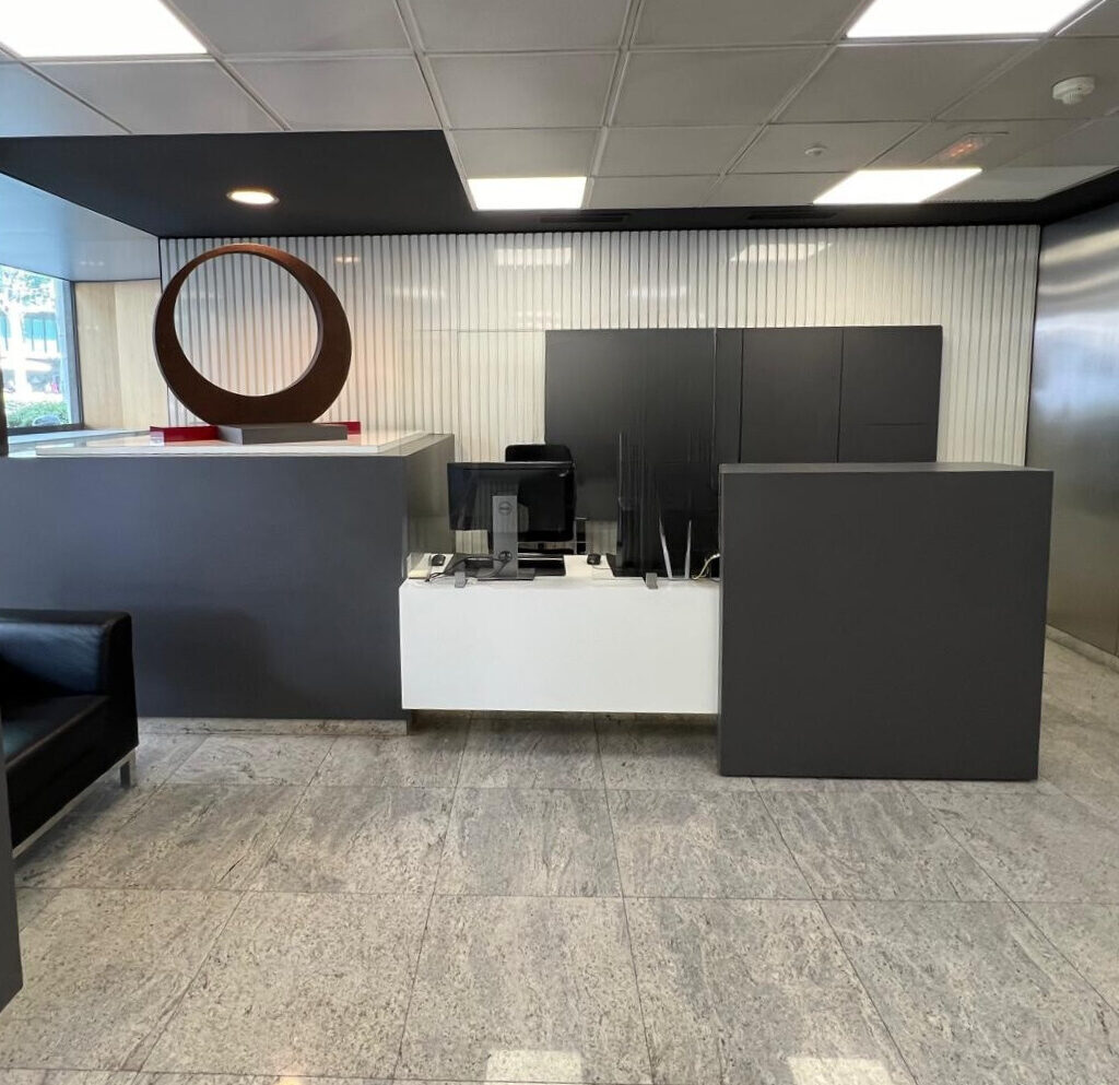 Edificio oficinal Diagonal 431 bis - Vestíbulo antes