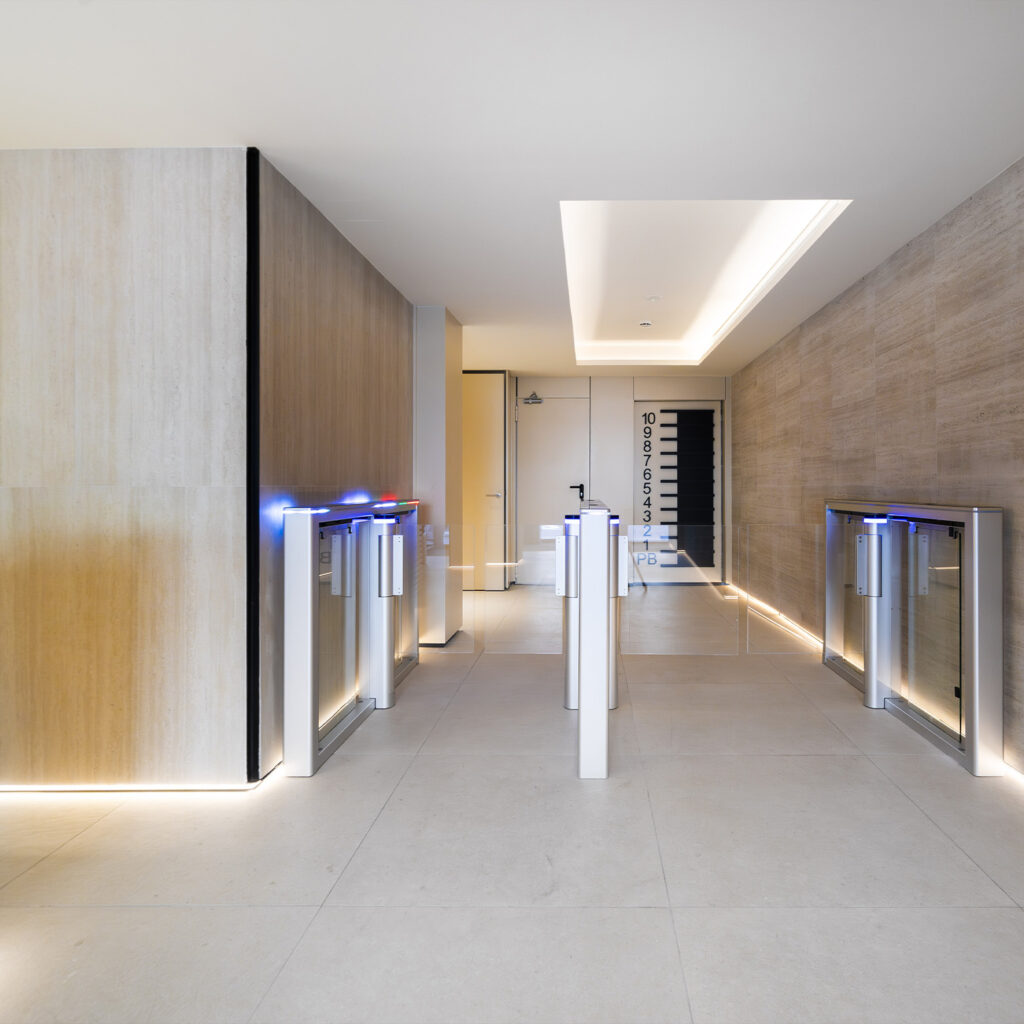 Edificio oficinal Diagonal 431 bis - Vestíbulo después