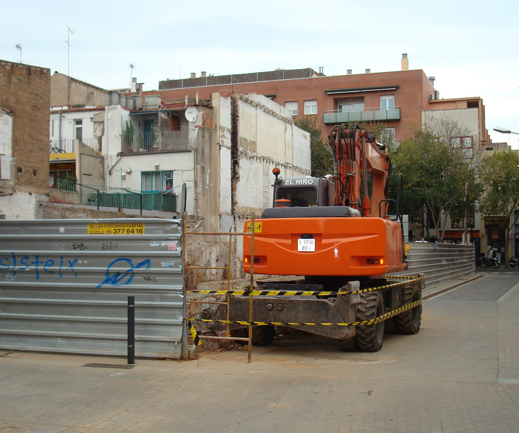 Antes Gran de Sant Andreu 157- Proyecto de viviendas de obra nueva