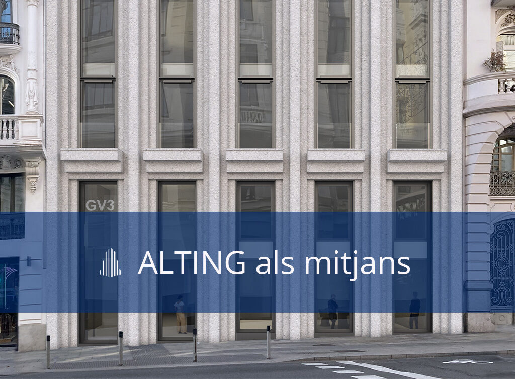 Alting - Transformació en hotel 4 estrelles Superior de Gran Vía 3 als mitjans