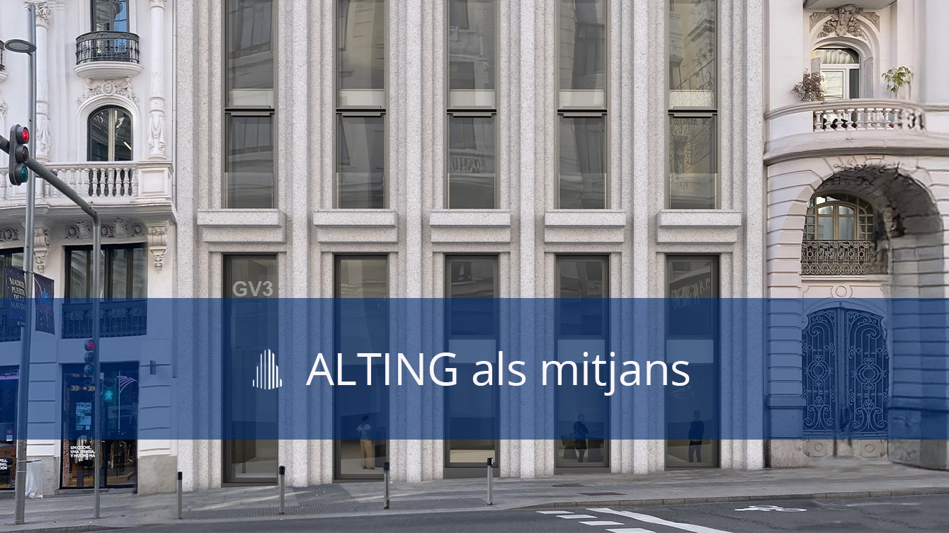Alting - Transformació en hotel 4 estrelles Superior de Gran Vía 3 als mitjans