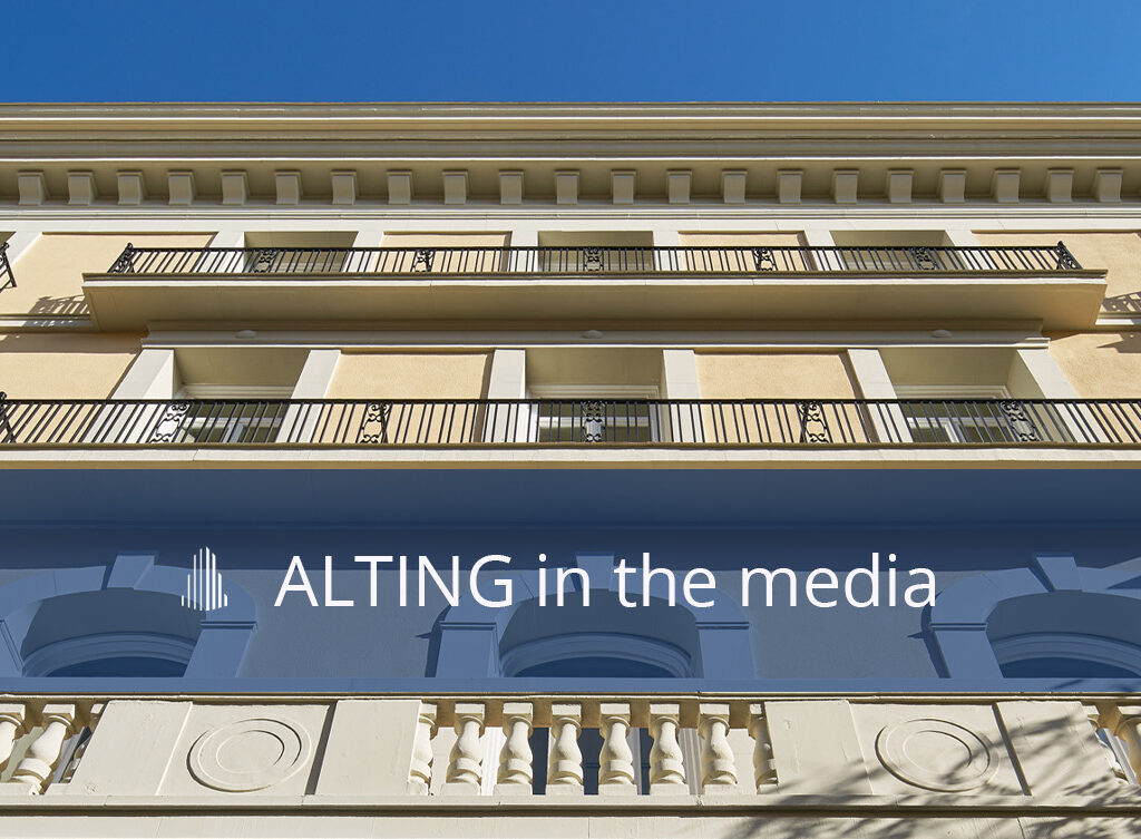 Alting - Transformation in 5-star hotel GL in Ruiz de Alarcón 5 in the media