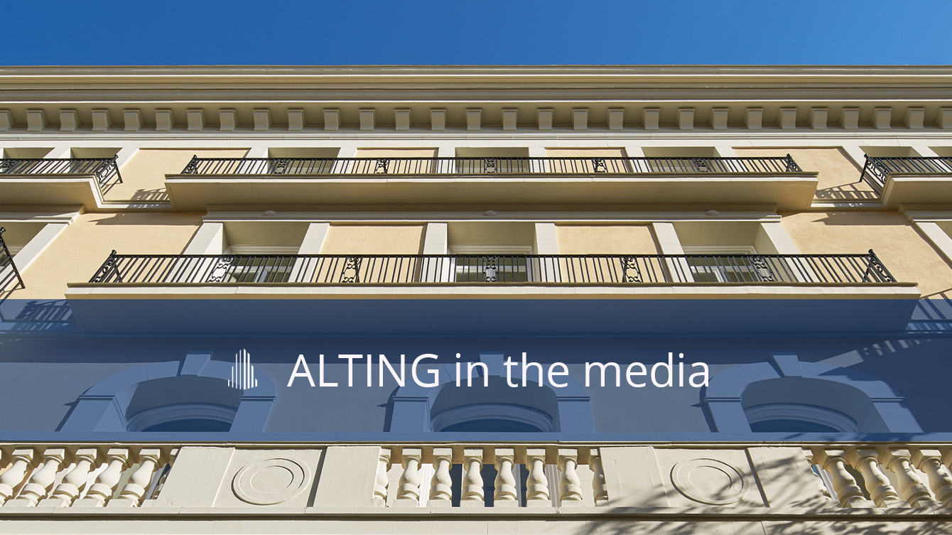 Alting - Transformation in 5-star hotel GL in Ruiz de Alarcón 5 in the media