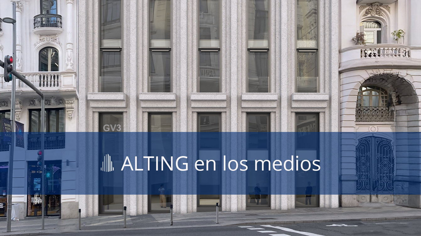 Alting - Transformación en hotel 4 estrellas Superior de Gran Vía 3 en los medios