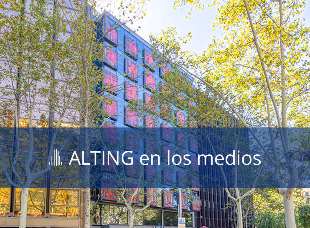 Alting adquiere 2 edificio de oficinas prime en Barcelona en los medios