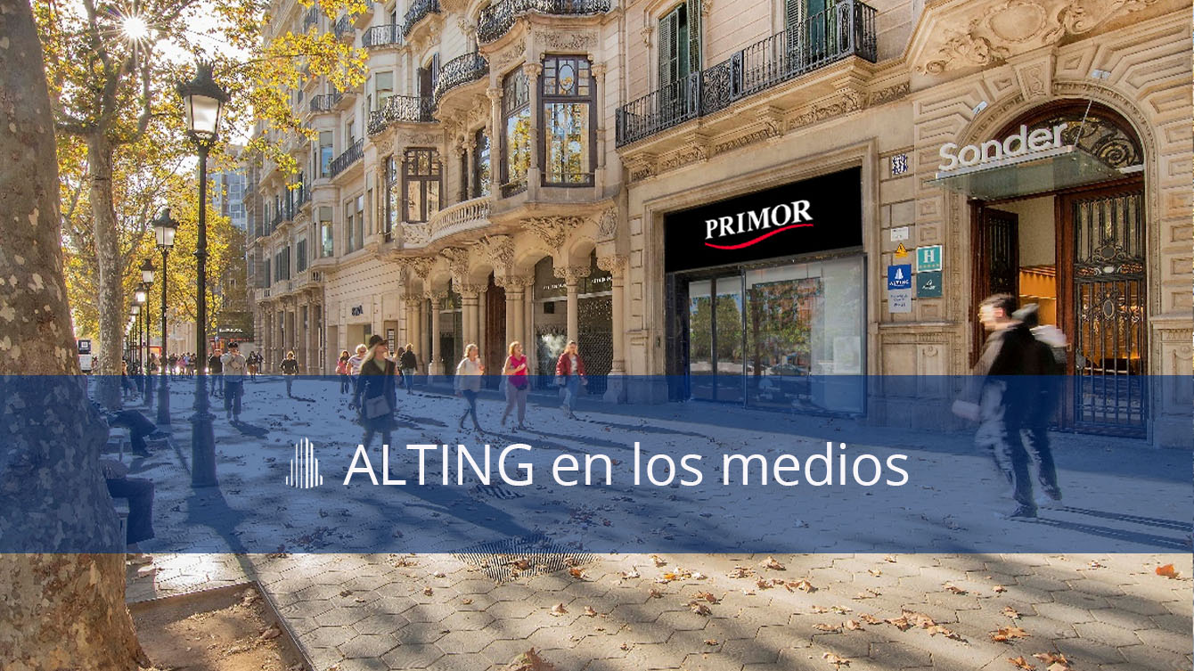 Alquiler local en Passeig de Gràcia 29-31 a Primor - Alting en los medios