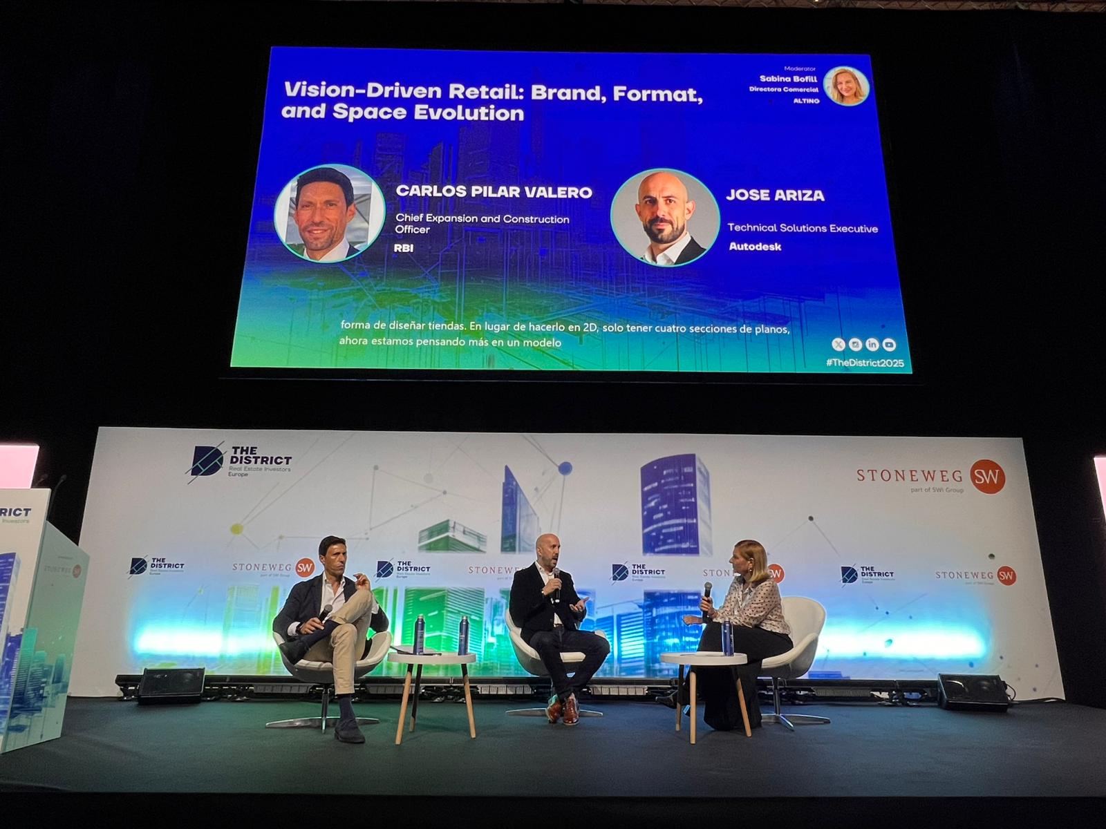 Sabina Bofill, Directora Comercial de Alting Grupo Inmobiliario participó como moderadora en The District Show World Summit 2025,